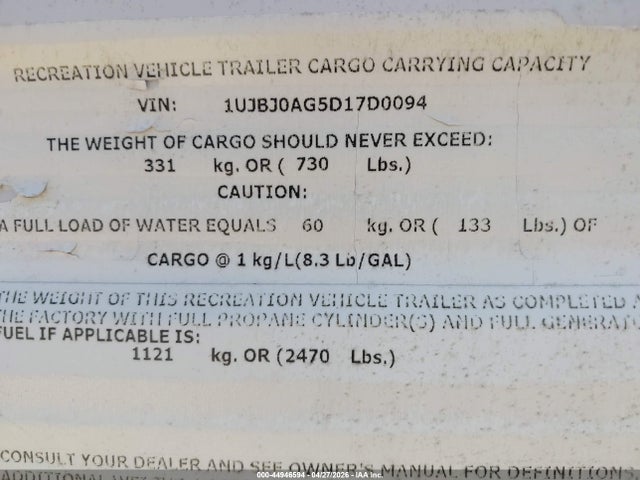 Jayco Jayfl184bh