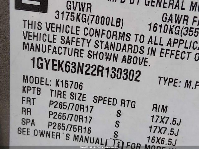 Cadillac Escalade Standard