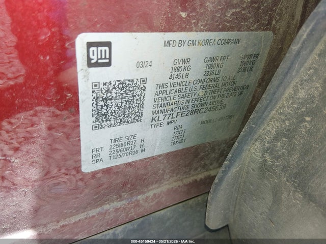 Chevrolet Trax Fwd Sp