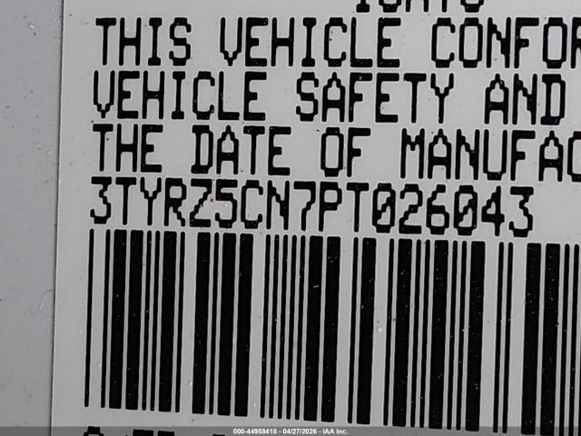 Toyota Tacoma Sr V6