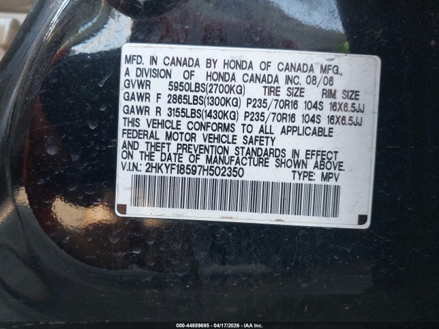 Honda Pilot Ex-l