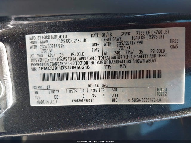 Ford Escape Sel