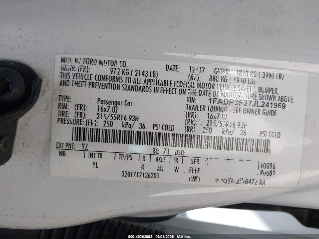 Ford Focus Se