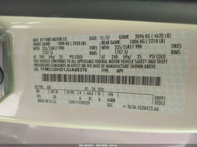 Ford Escape Sel
