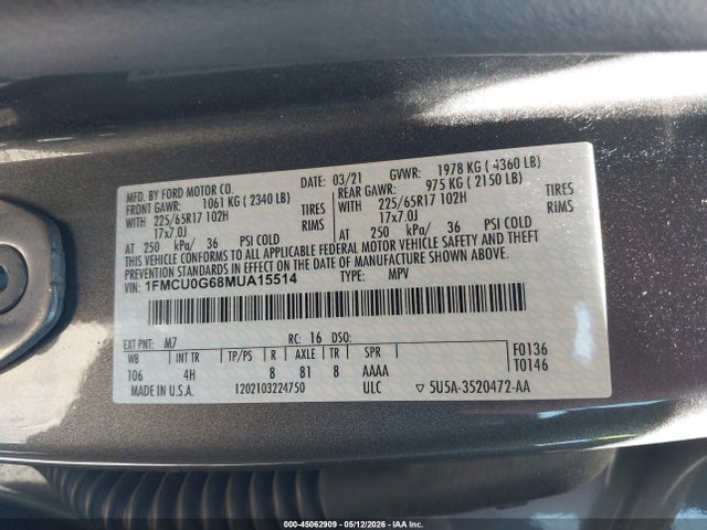 Ford Escape Se