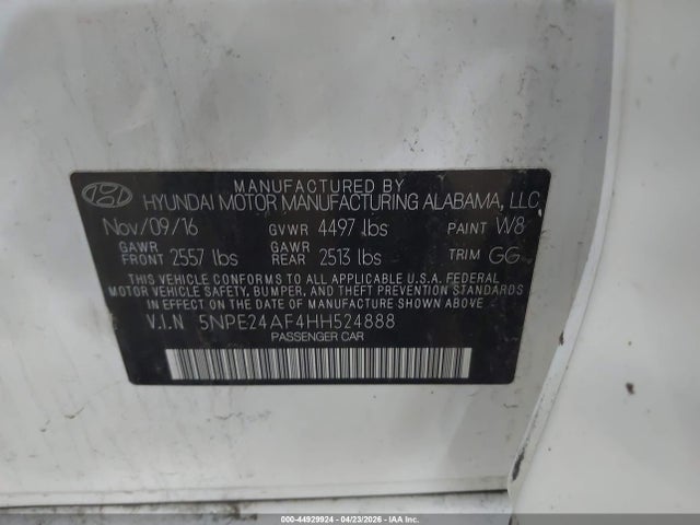 Hyundai SONATA Se