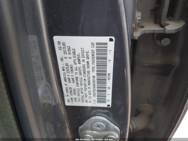 Honda Accord 2.4 Lx