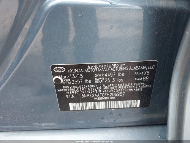 Hyundai SONATA Se