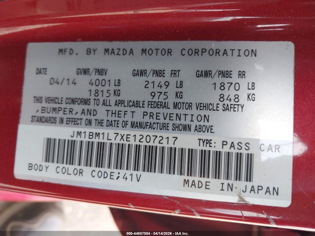 Mazda Mazda3 I Touring
