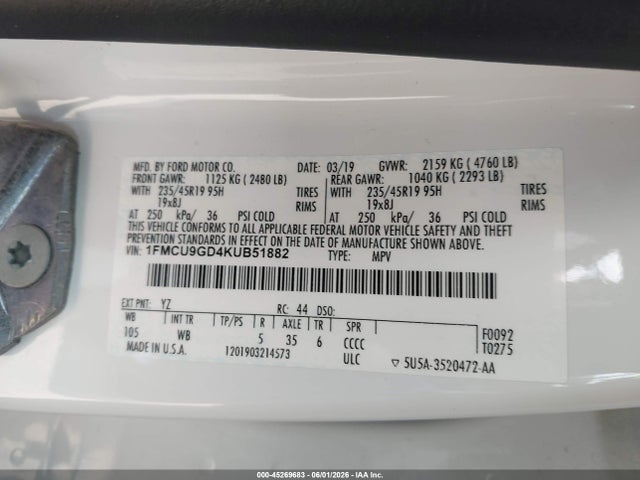 Ford Escape Se