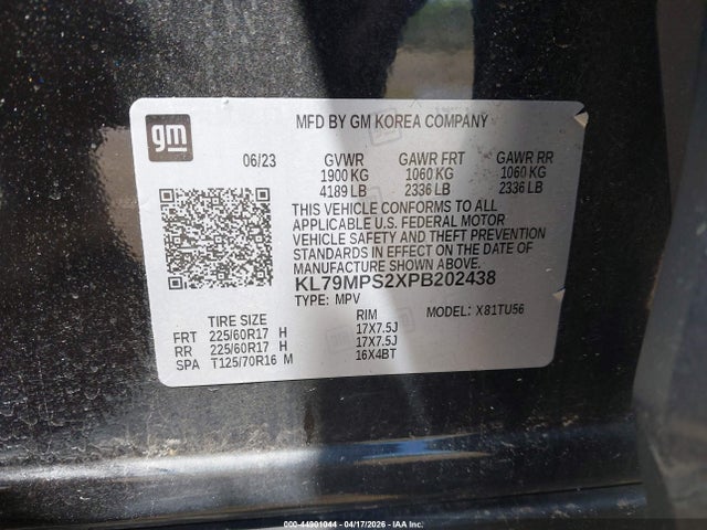 Chevrolet Trailblazer Fwd Lt