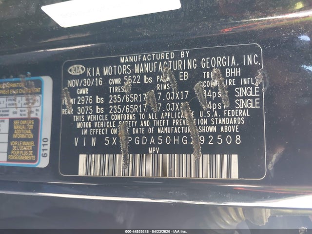 Kia Sorento 3.3l Lx