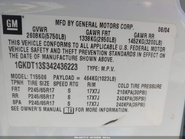 GMC Envoy Slt