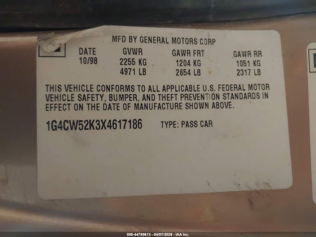 Buick Park Avenue Base Cmi