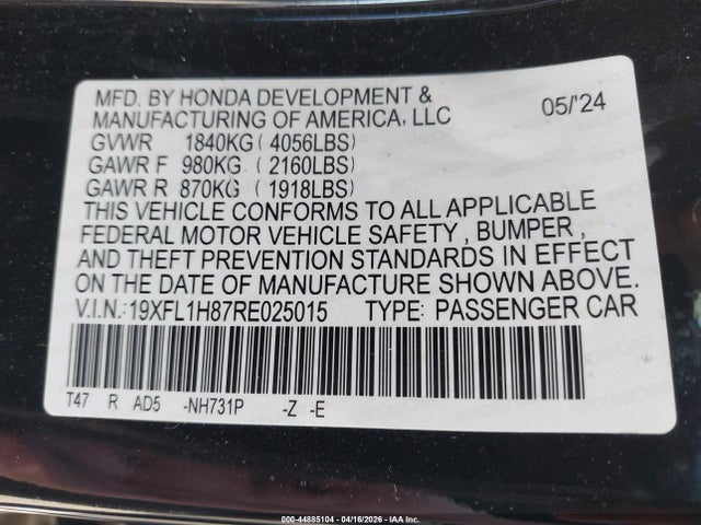 Honda Civic Sport Touring