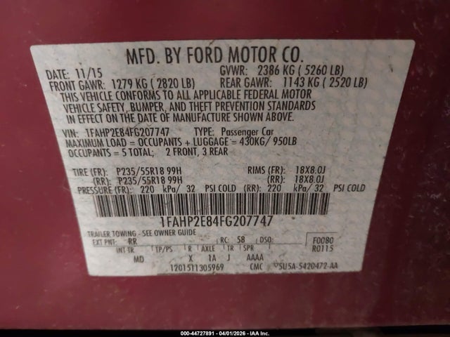 Ford Taurus Sel