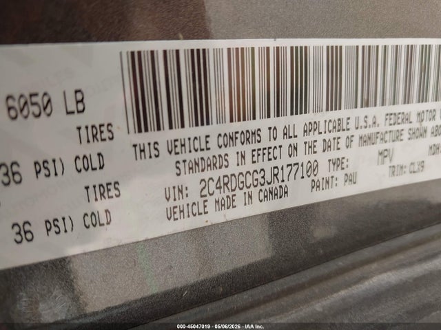 Dodge Grand Caravan Sxt