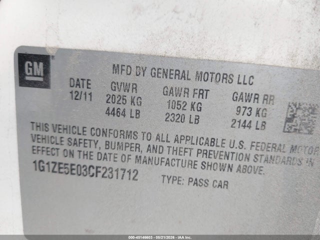 Chevrolet Malibu 1lz