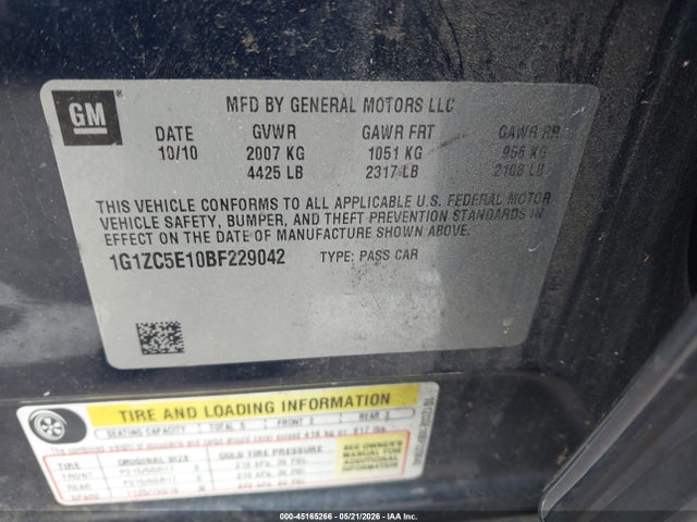 Chevrolet Malibu 1lt