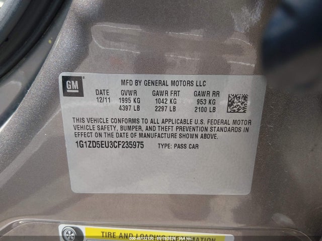 Chevrolet Malibu 2lt