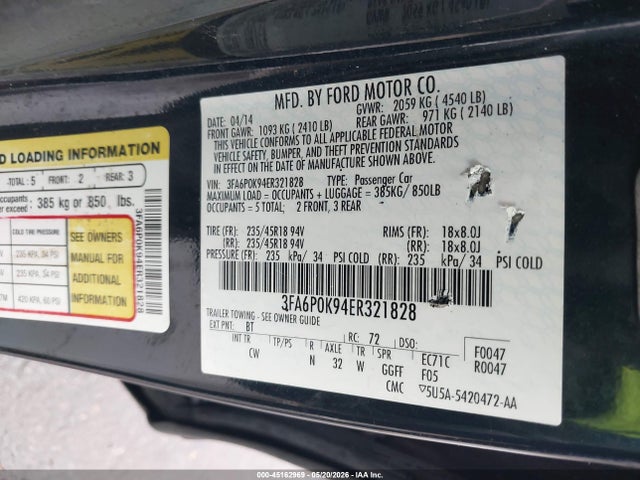 Ford Fusion Titanium