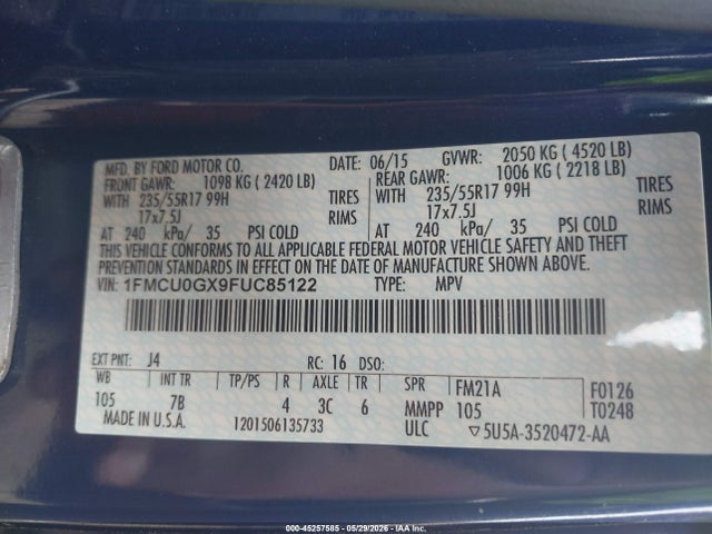 Ford Escape Se