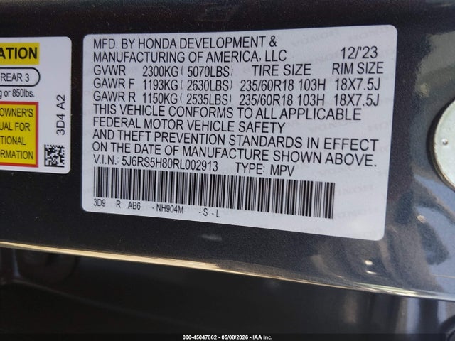 Honda CR-V Hybrid Sport-l