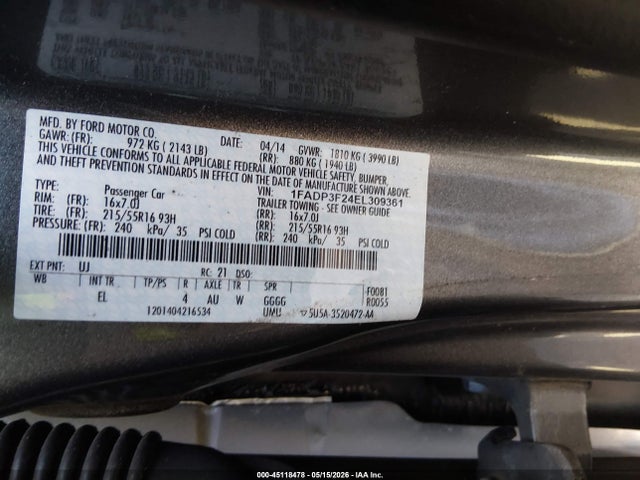Ford Focus Se