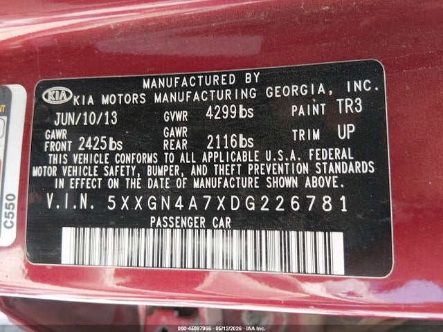 Kia Optima Ex