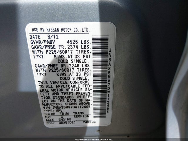 Nissan Rogue Sv