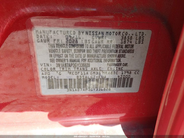 Nissan Sentra Sl