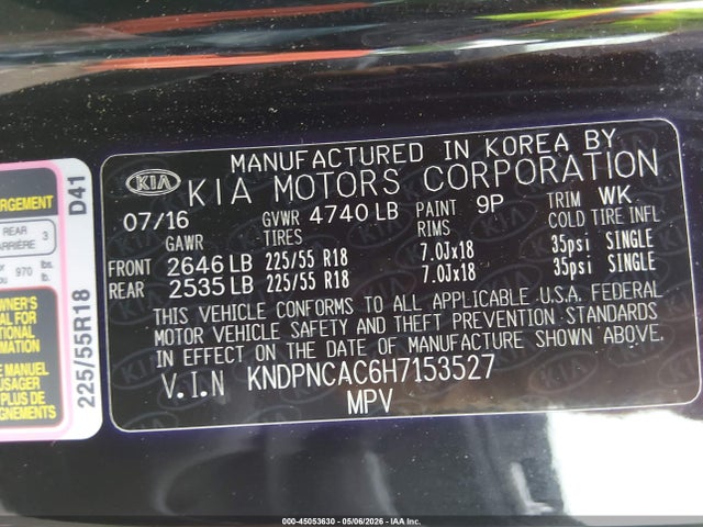 Kia Sportage Ex