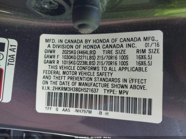 Honda CR-V Lx