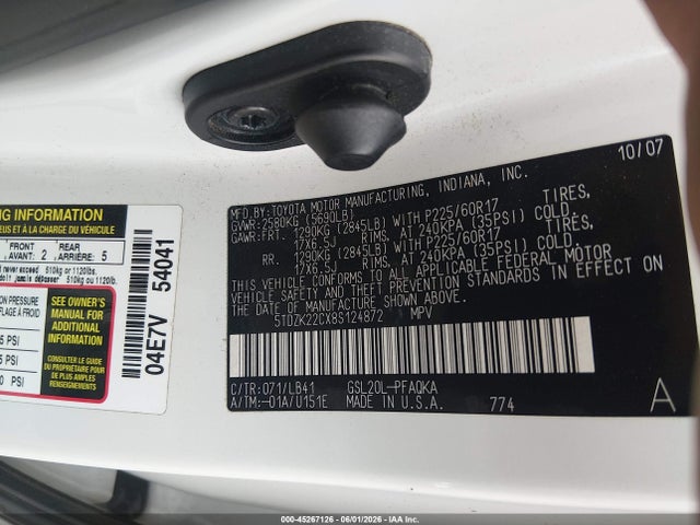 Toyota Sienna Limited