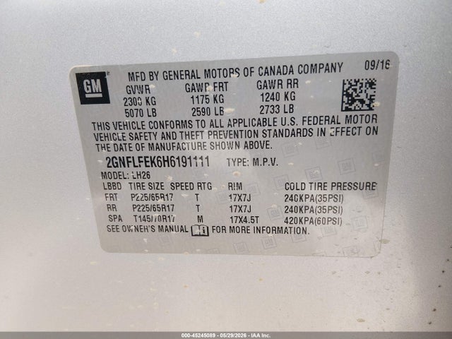 Chevrolet Equinox Lt