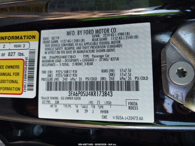 Ford Fusion Titanium