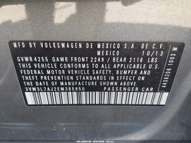Volkswagen Jetta 2.0l Tdi