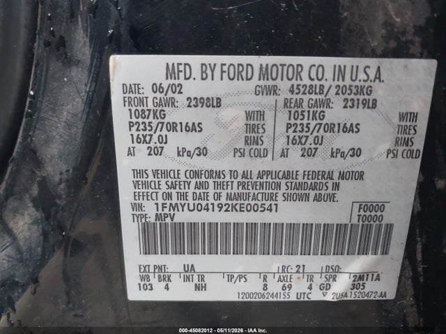 Ford Escape Xlt