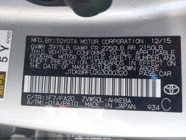 Toyota Prius Two