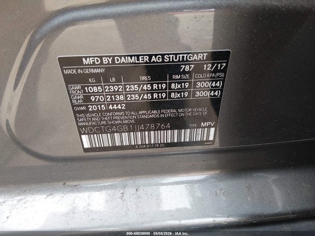 Mercedes-Benz GLA 4matic