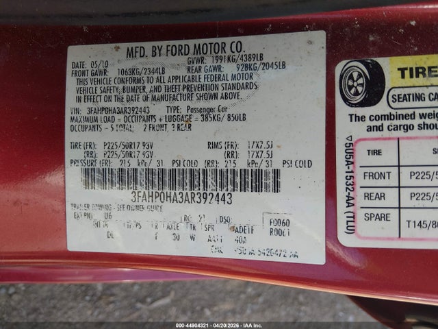 Ford Fusion Se