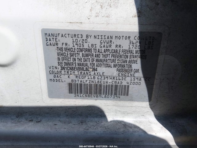Nissan Versa Sv Xtronic Cvt