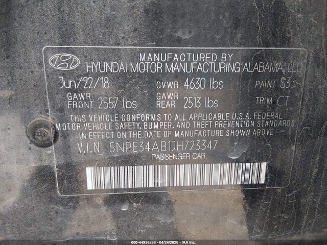 Hyundai SONATA Limited 2.0t+