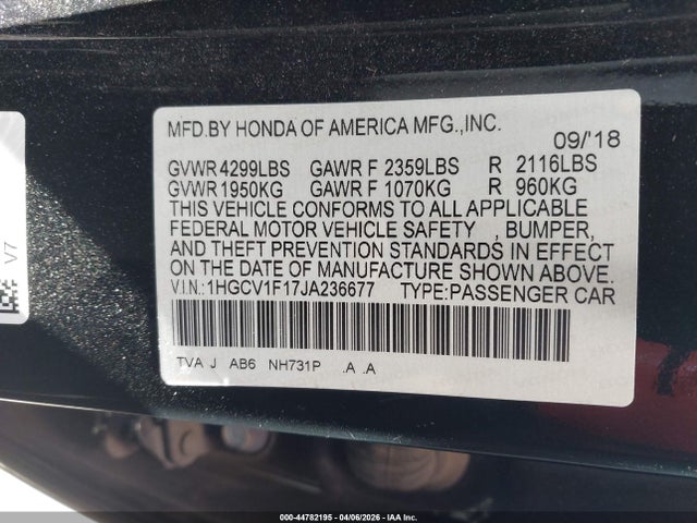 Honda Accord Lx