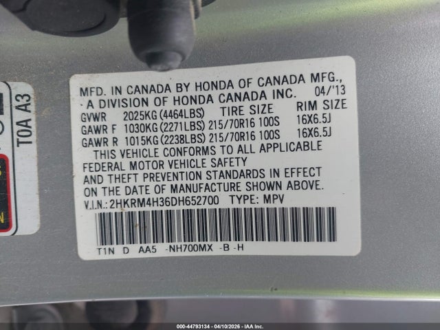 Honda CR-V Lx