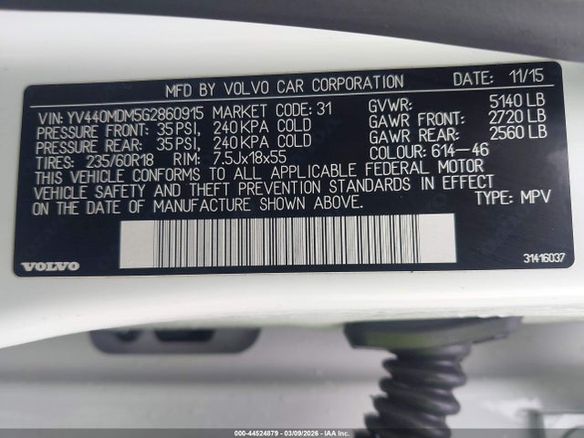Volvo XC60 T5 Drive-e Platinum