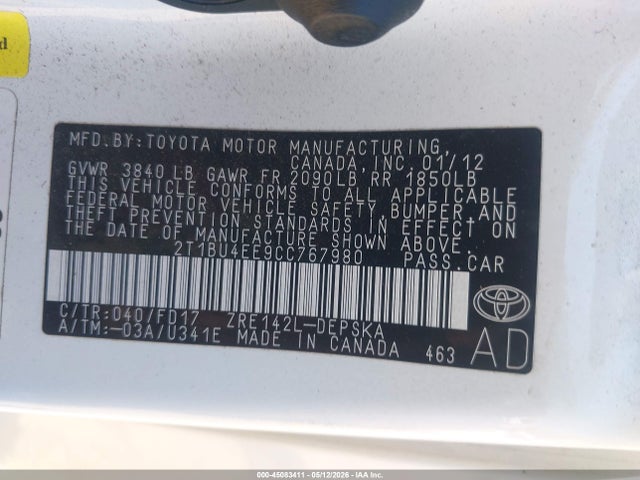 Toyota Corolla S