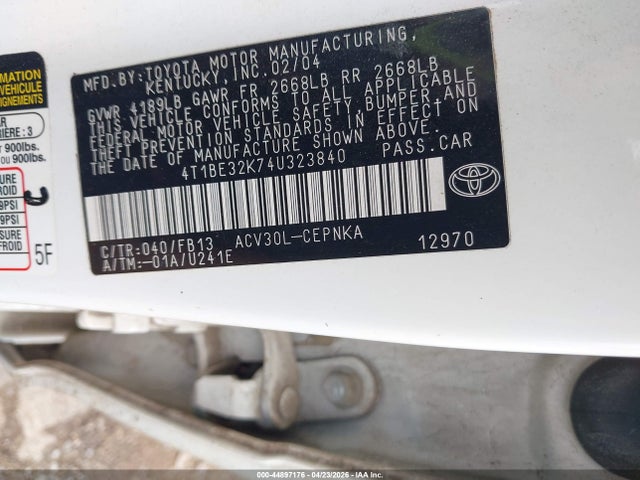 Toyota Camry Le
