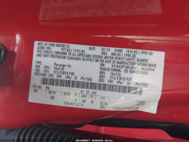 Ford Focus Se