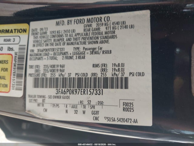 Ford Fusion Titanium